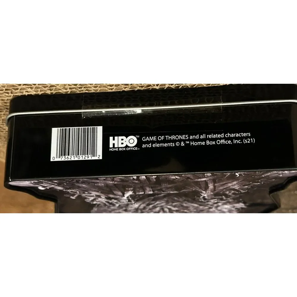 PEZ GAME OF THRONES The Iron Anniversary Gift‎ Tin 2021 6 Rolls of Candy